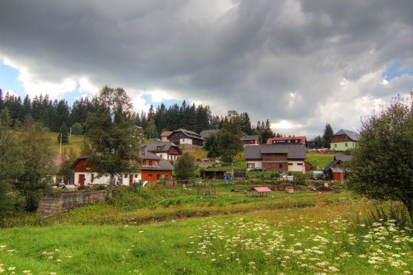 okolí chaty